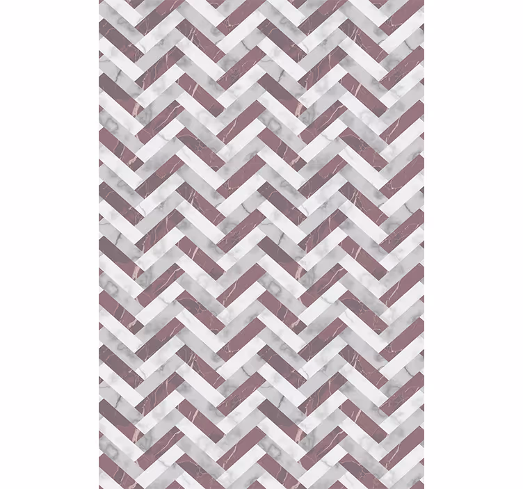 Herringbone Marble Pattern textured roller blind - TenStickers