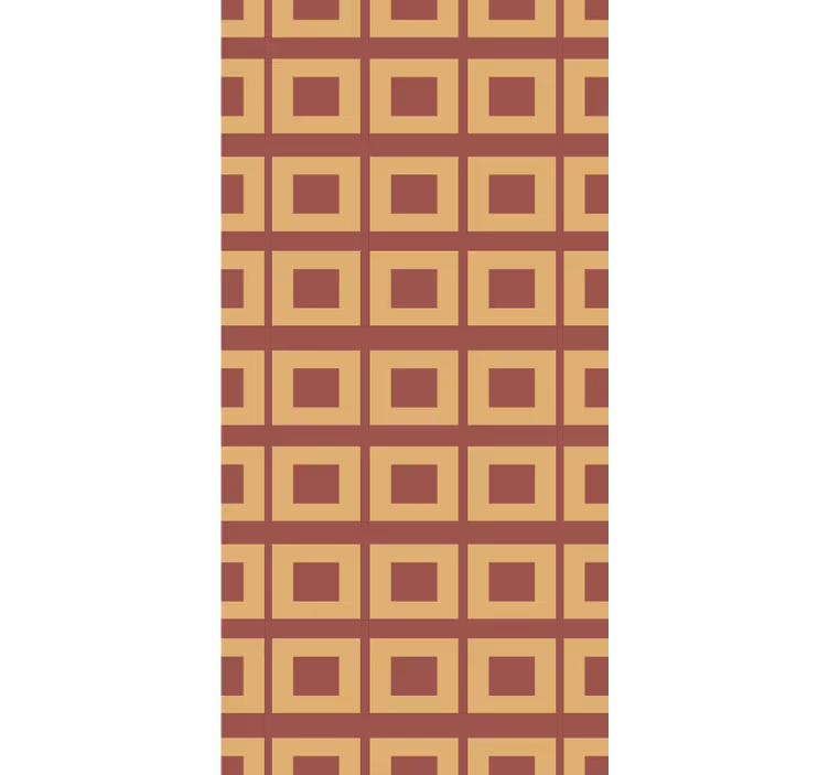 Geometric Square Pattern textured roller blind - TenStickers