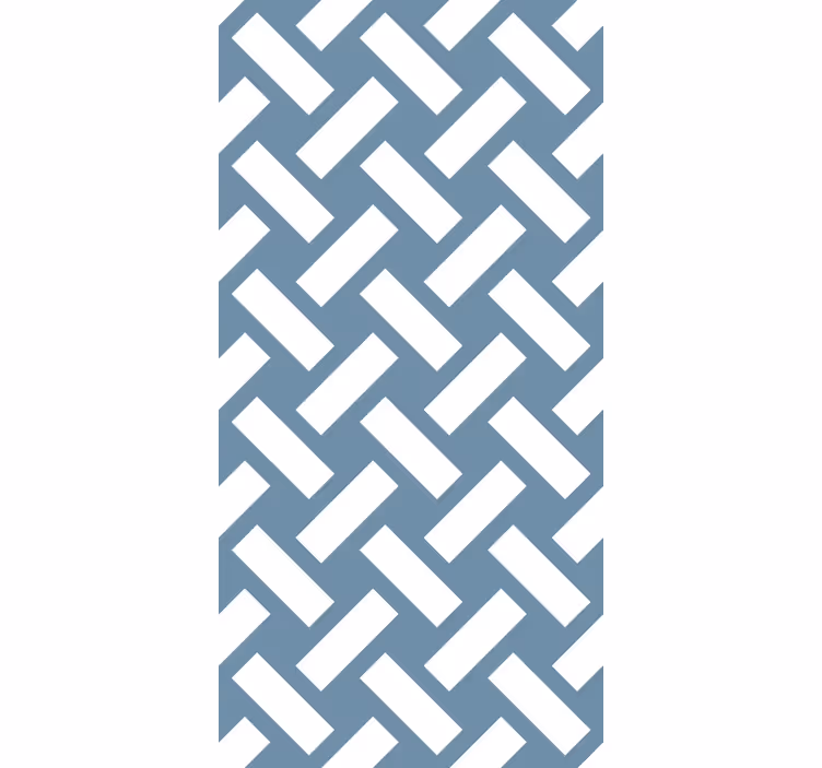 Interweving linear pattern textured roller blind - TenStickers