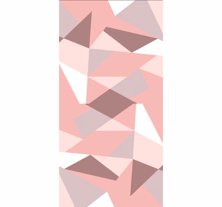 Abstract Geometric Shapes textured roller blind - TenStickers
