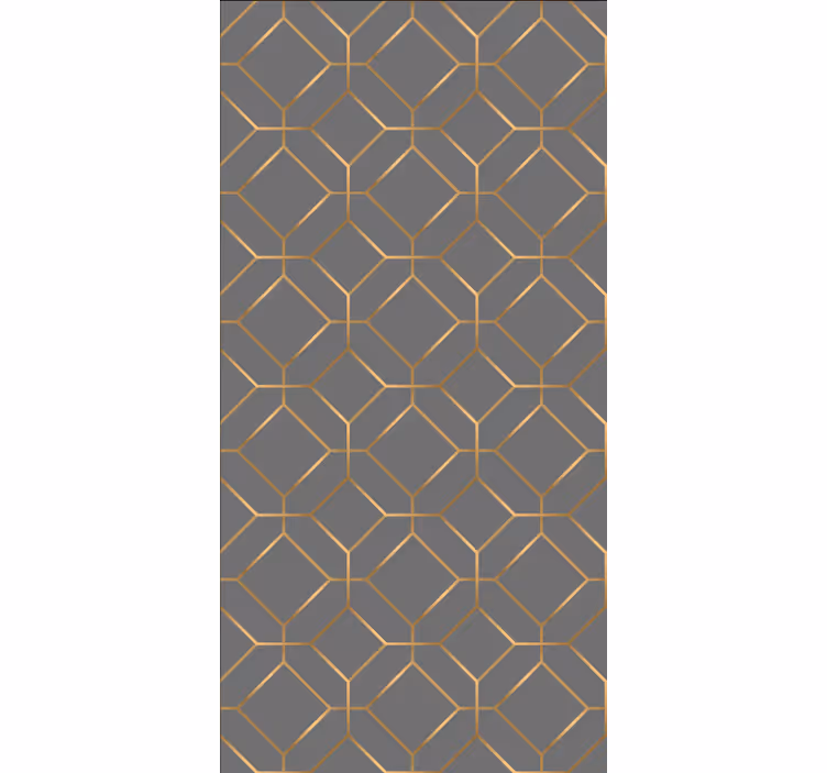 Geometric Patterned Design textured roller blind - TenStickers