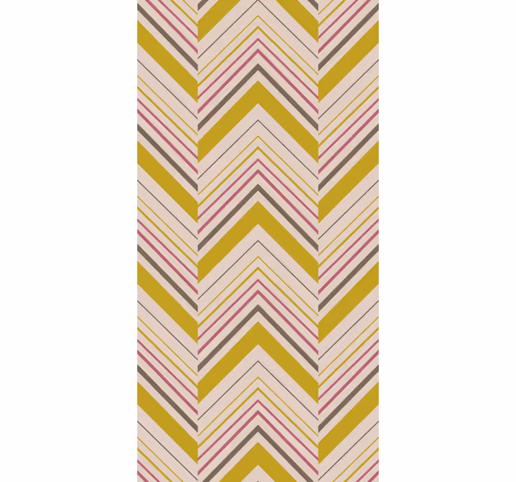 Chevron Patterned Layers textured roller blind - TenStickers