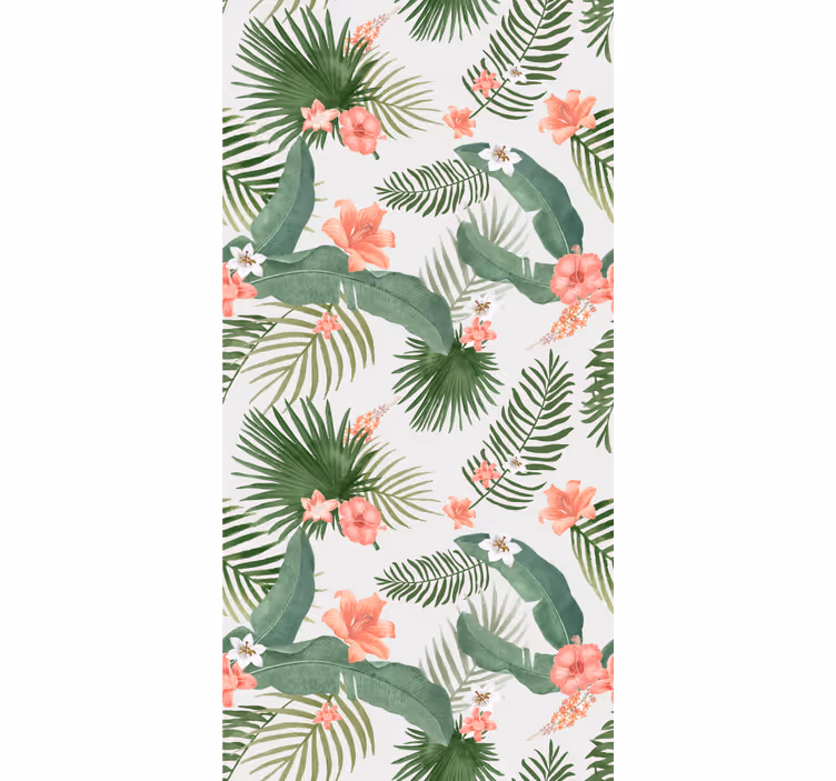 Hollywood-regency plants Various animal blind - TenStickers