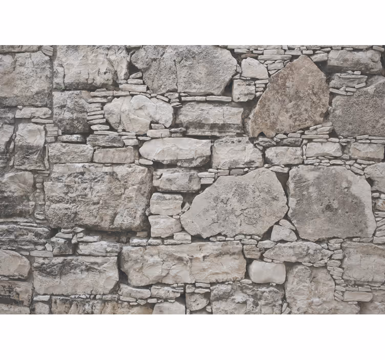 Stone wall effect textured roller blind - TenStickers