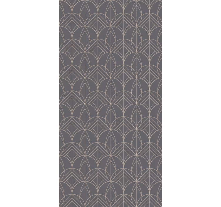 Geometric pattern contemporary roller blind - TenStickers