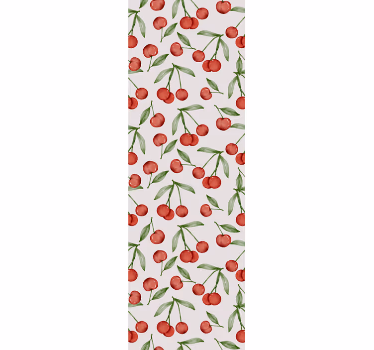 Realistic cherries Fruit and vegetable blind - TenStickers