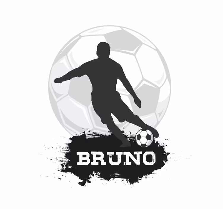 Customisable kids' football roller blind - TenStickers