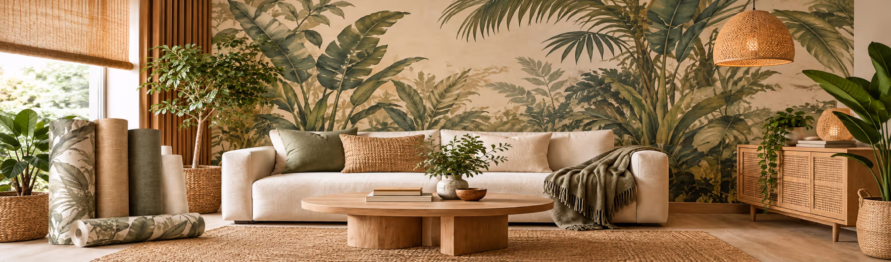 New collection of nature-inspired wallpapers and wall murals