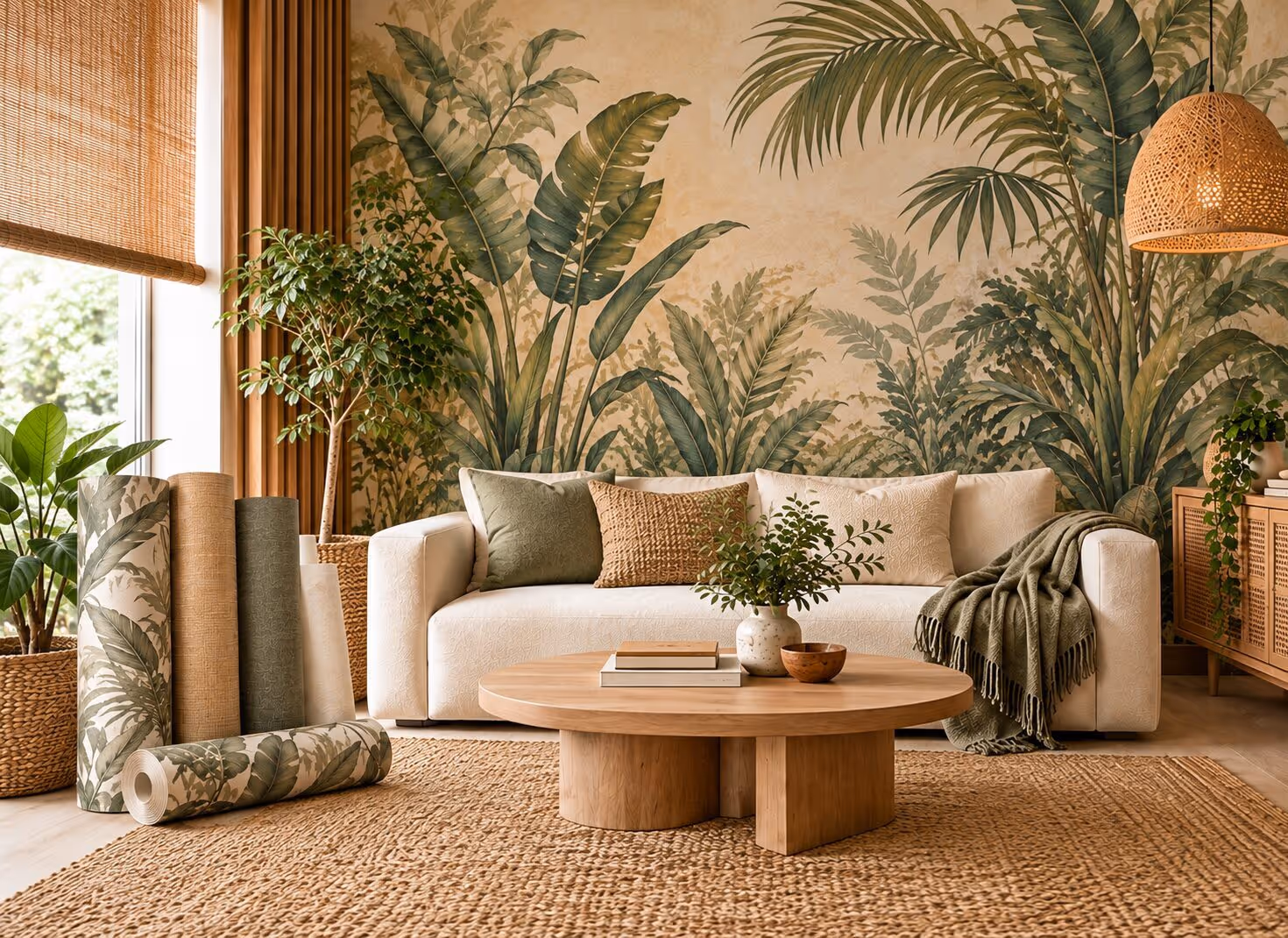 New collection of nature-inspired wallpapers and wall murals