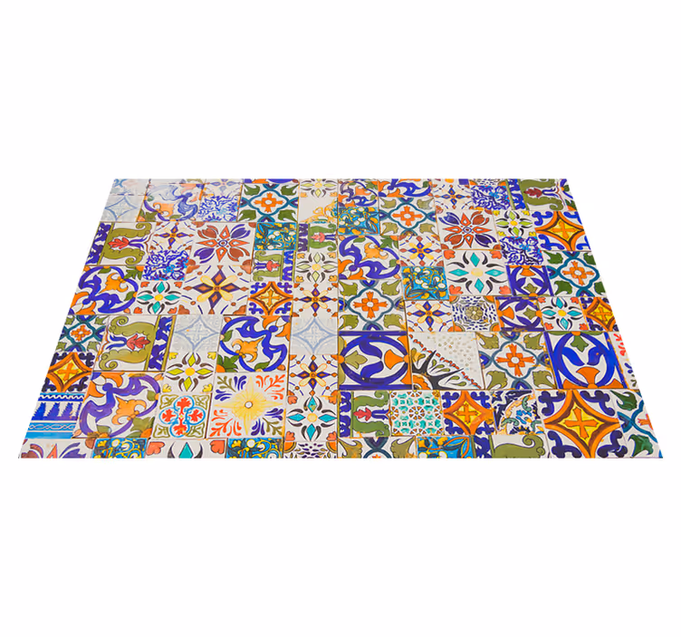 Moroccan hydraulics original placemat - TenStickers