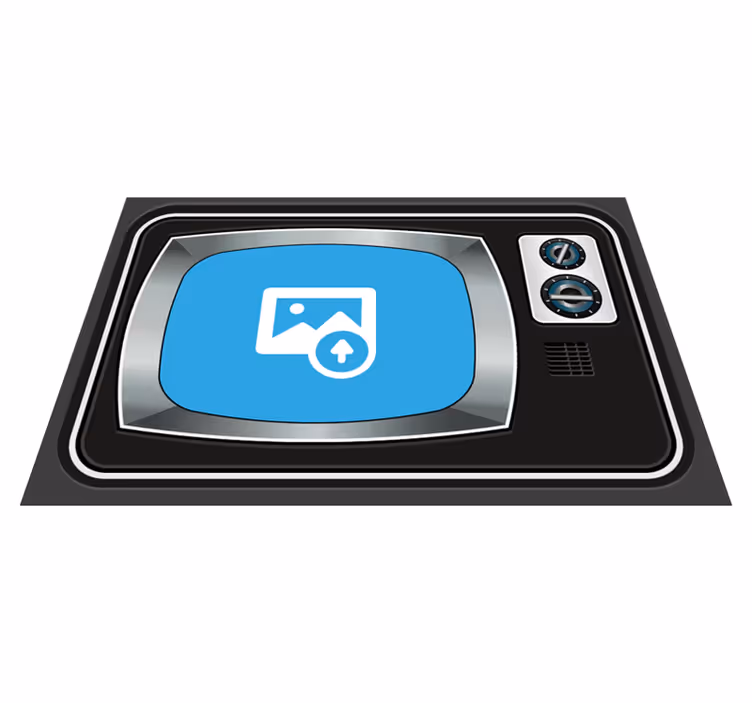 TV customisable photo original placemats - TenStickers
