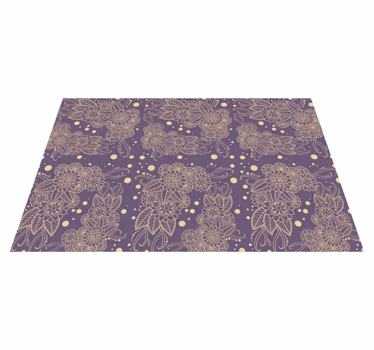Botanical illustration placemat - TenStickers