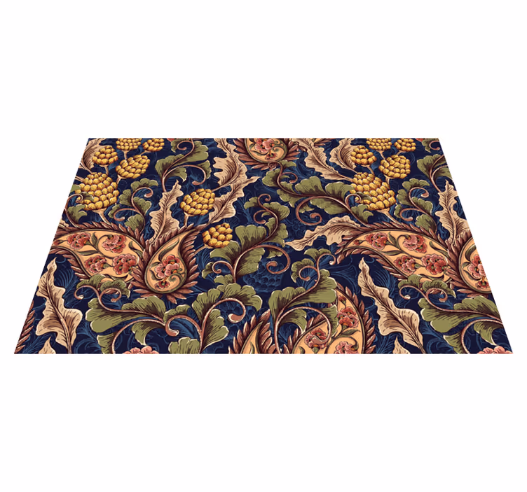 Original placemat floral artistry design - TenStickers