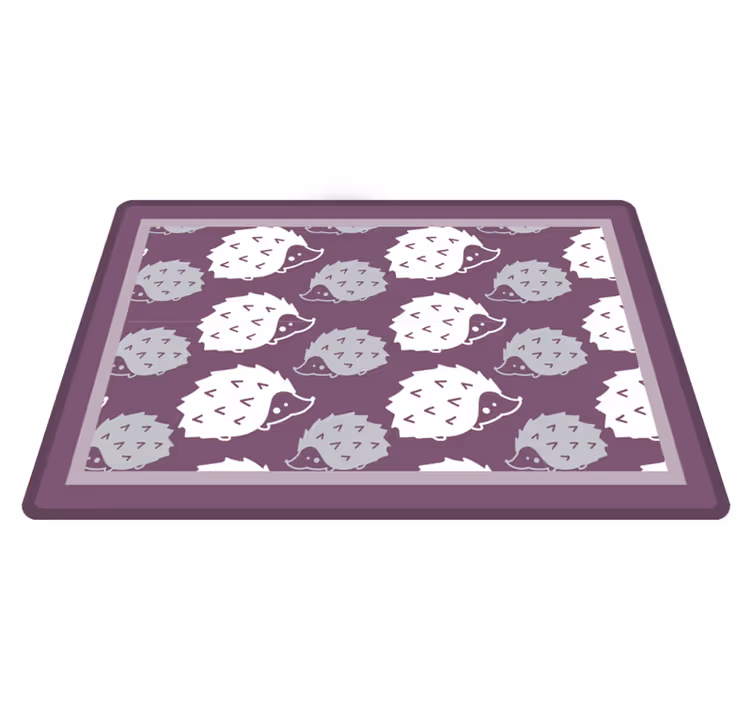 Original placemat with hedgehog-like texture - TenStickers