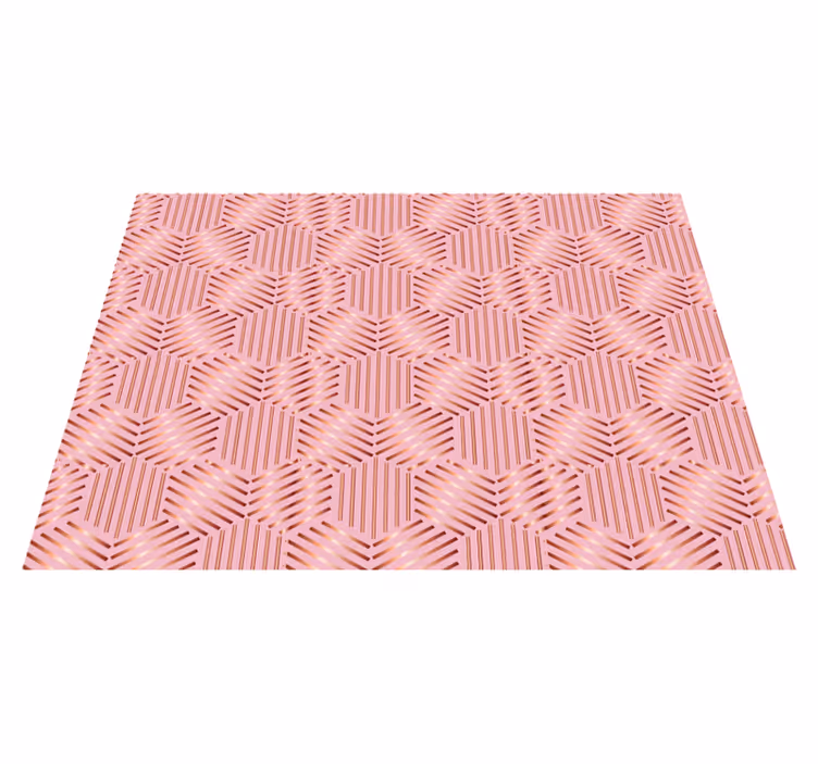 Geometric arrangement placemat - TenStickers