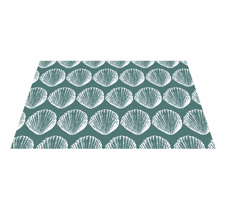 Shell pattern table placemat - TenStickers