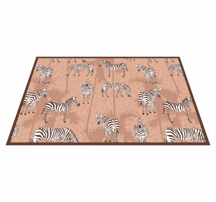 Original placemat zebra print design - TenStickers