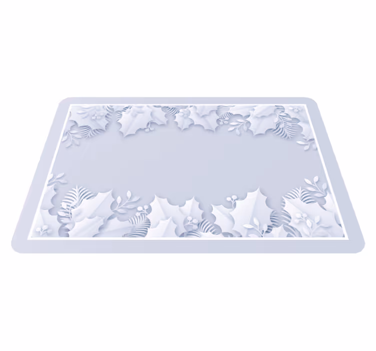 Christmas placemat with elegant festive design - TenStickers