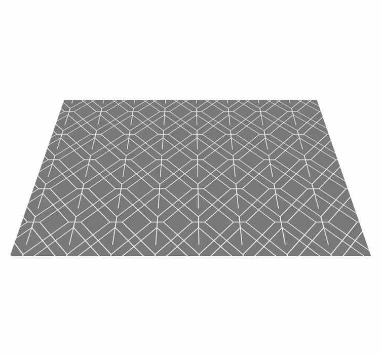 Modern placemat with chic geometric design - TenStickers