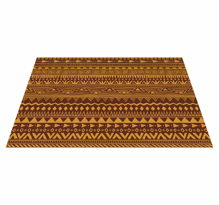 Geometric tribal pattern placemat - TenStickers