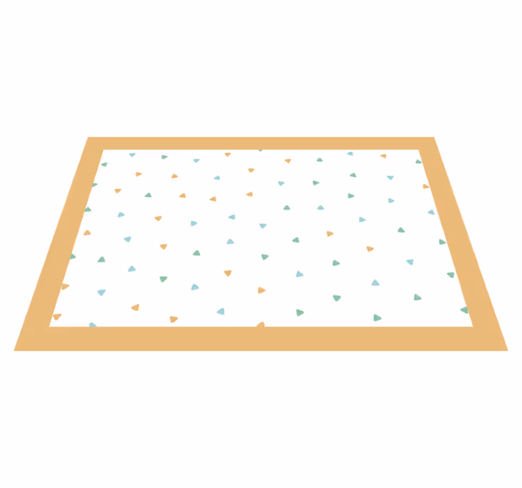 Customisable placemat sleek triangle design - TenStickers