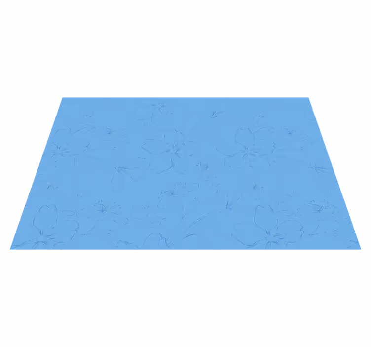 Botanical inspired surface placemat - TenStickers