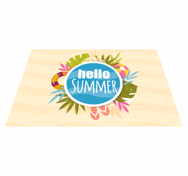 Original placemat summer vibes - TenStickers