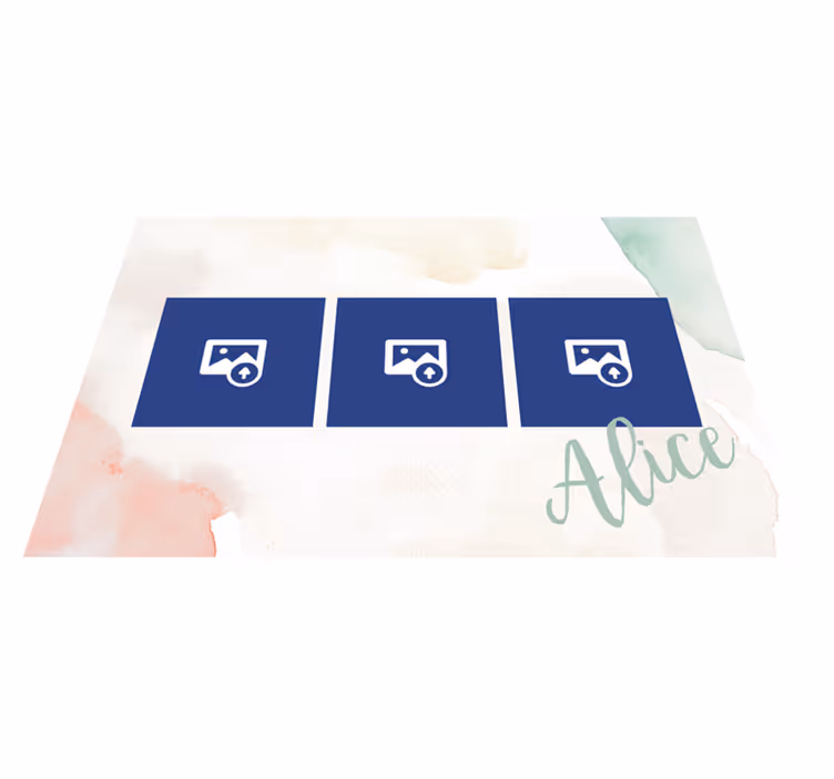 Original placemat photo memories showcase - TenStickers