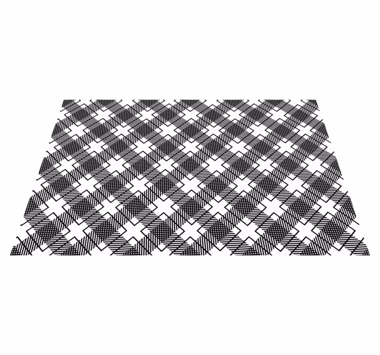 Geometric texture surface placemat - TenStickers