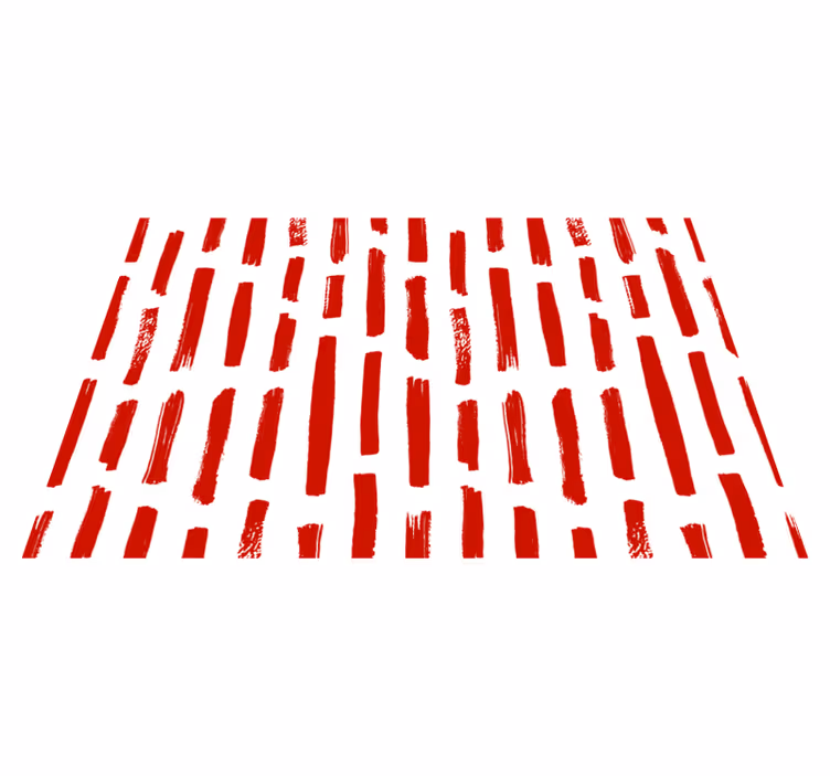 Textured brush stripes placemat - TenStickers