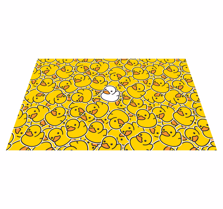Children placemat with duckling pattern design - TenStickers