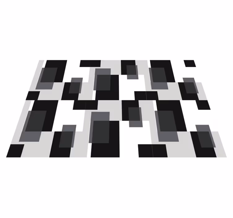 Modern placemat with contemporary geometric design - TenStickers