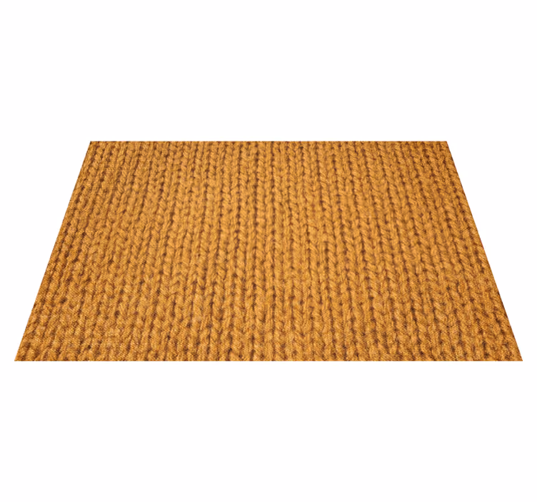 Knitted fabric pattern placemat - TenStickers