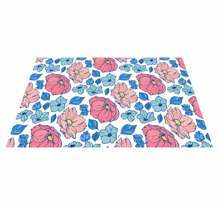 Original placemat botanical art design - TenStickers