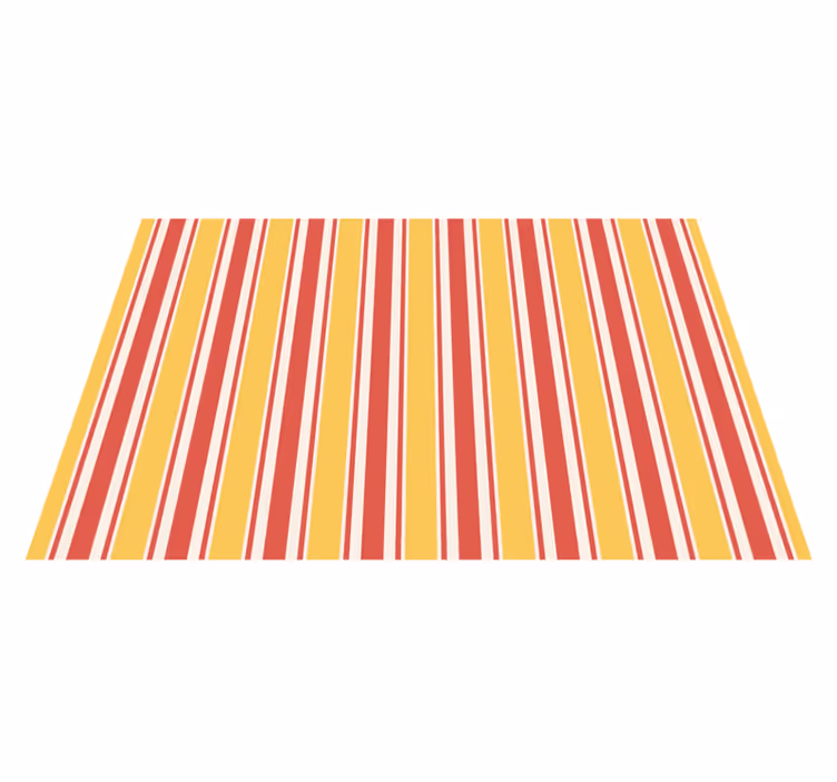 Children placemat colorful striped design - TenStickers
