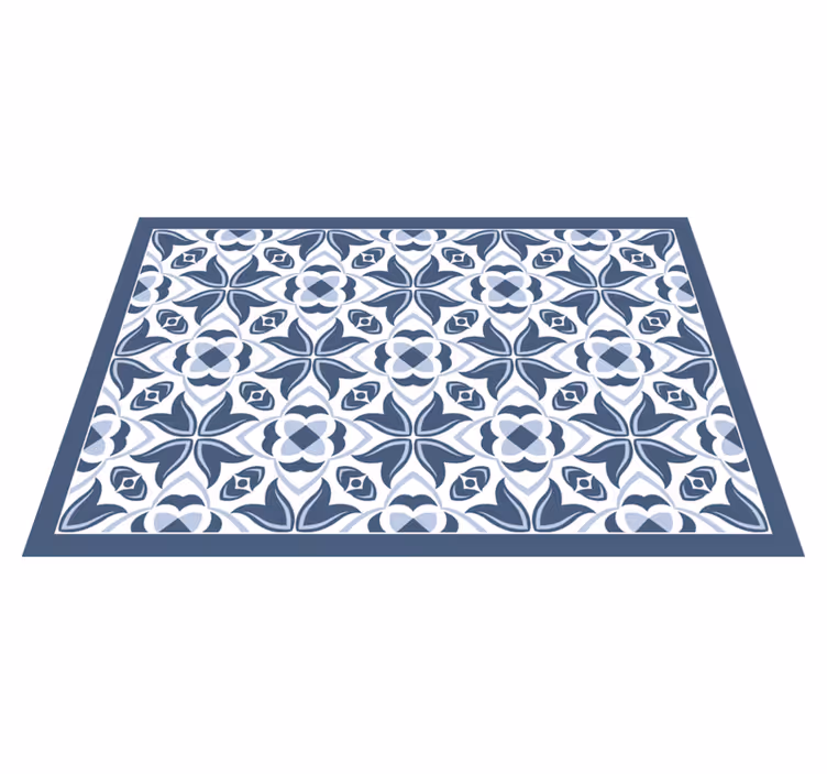 Sophisticated botanical motif placemat - TenStickers