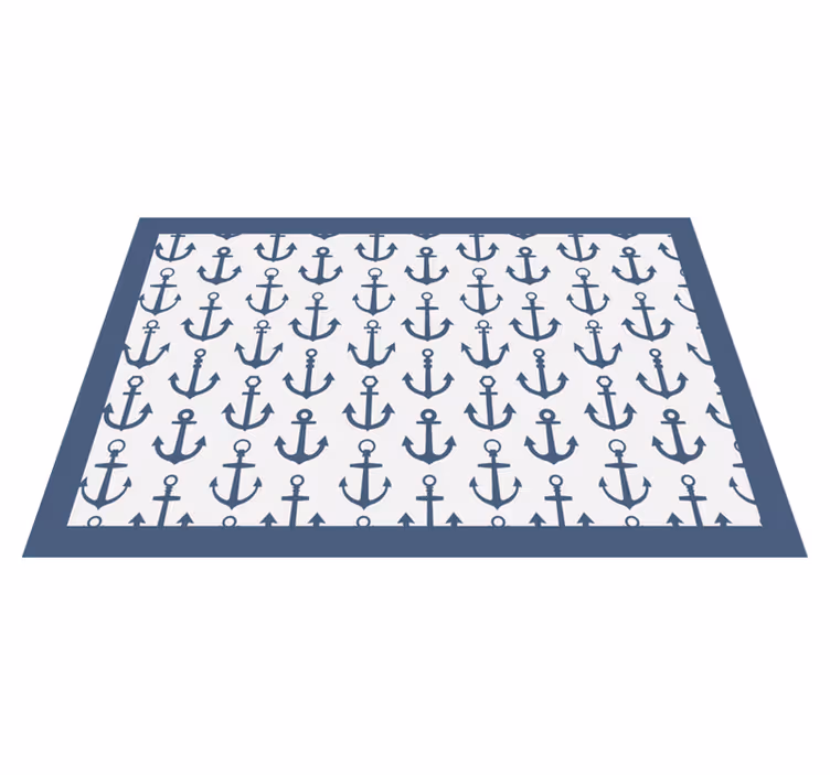 Original placemat with anchor patterned surface - TenStickers