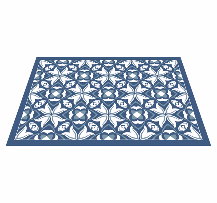 Elaborate botanical motif placemat - TenStickers