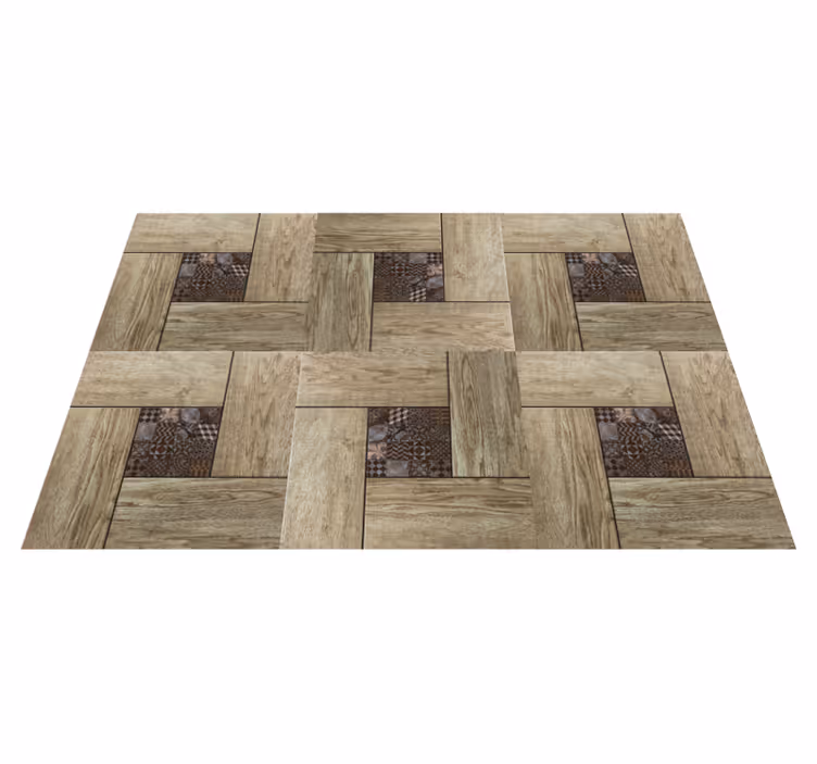 Placemat with wooden pattern surface - TenStickers