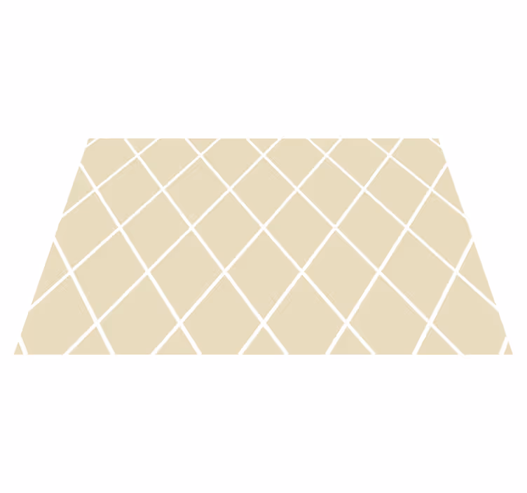 Placemat geometric diagonal design - TenStickers