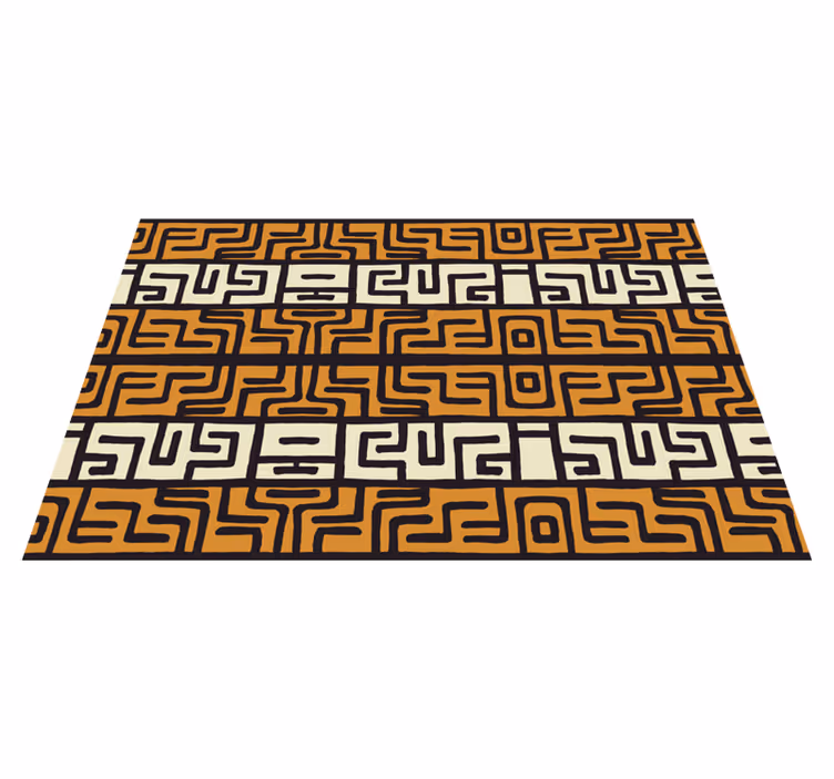 Abstract patterned surface placemat - TenStickers
