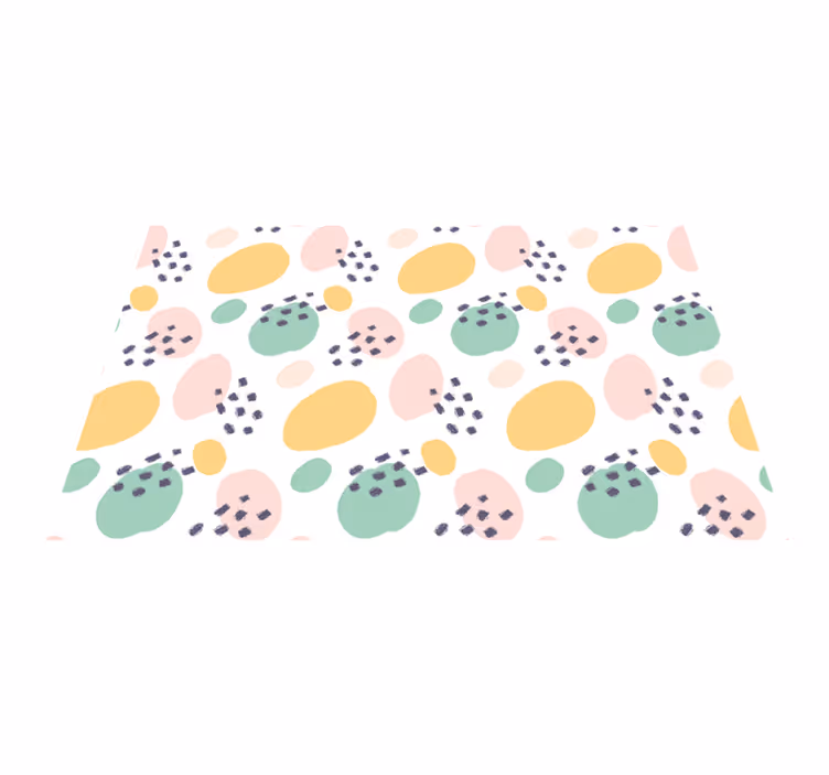 Original placemat colorful abstract design - TenStickers