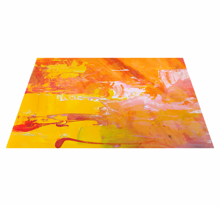 Abstract color swirl placemat - TenStickers