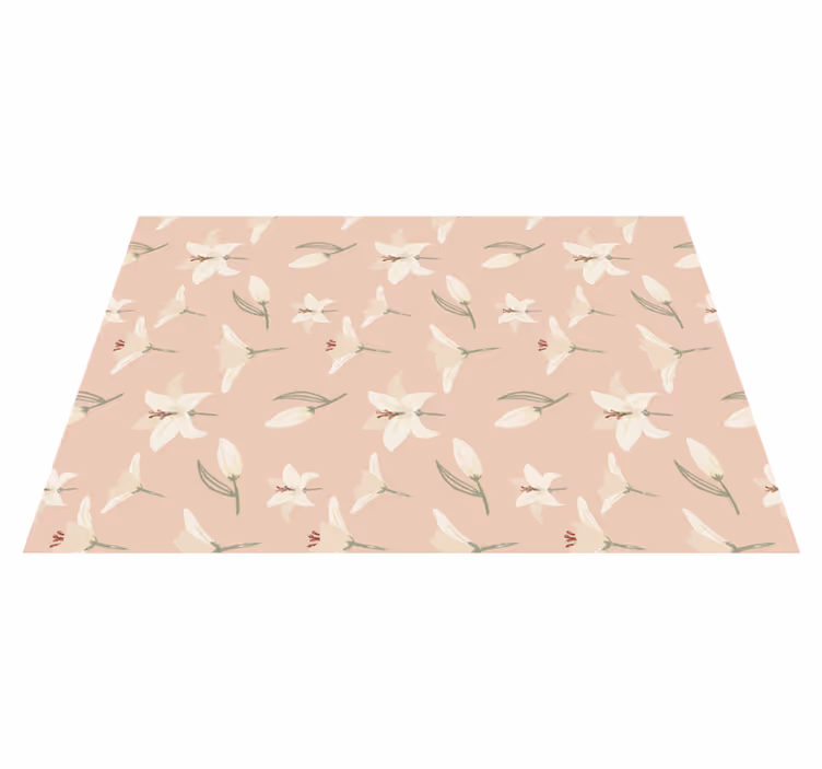 Christmas placemat floral tablecloth - TenStickers