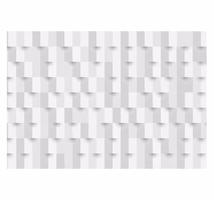3D Cube Effect Mural Wallpaper - TenStickers