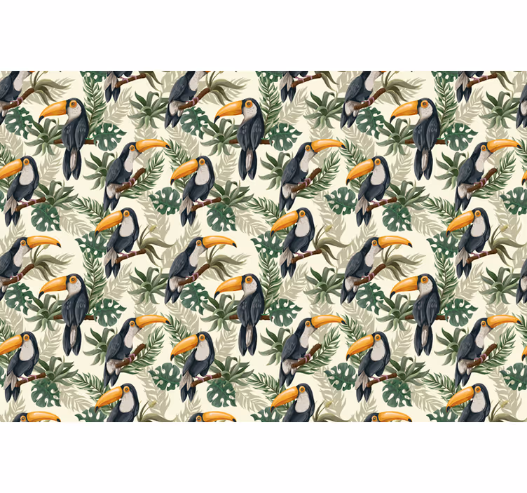 Jungle wall mural mural de la jungla - TenStickers