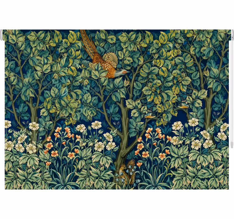 Vintage plants bathroom wall mural - TenStickers
