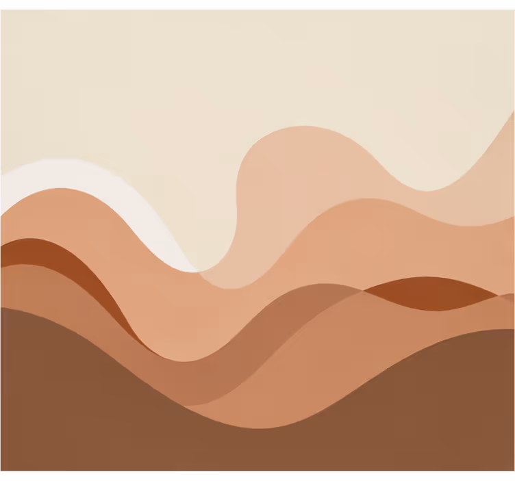 Terracotta textured wall mural - TenStickers