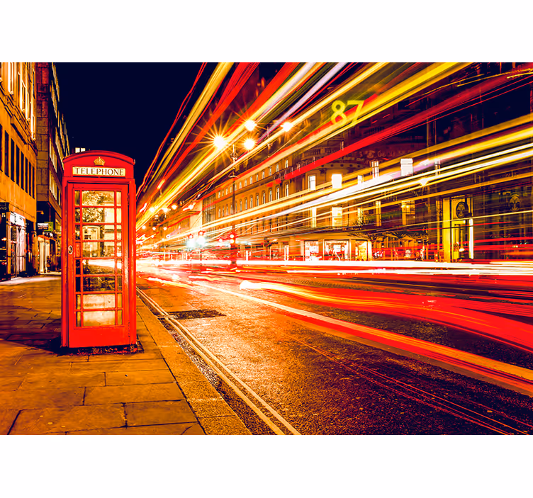 Streets of London wall mural - TenStickers
