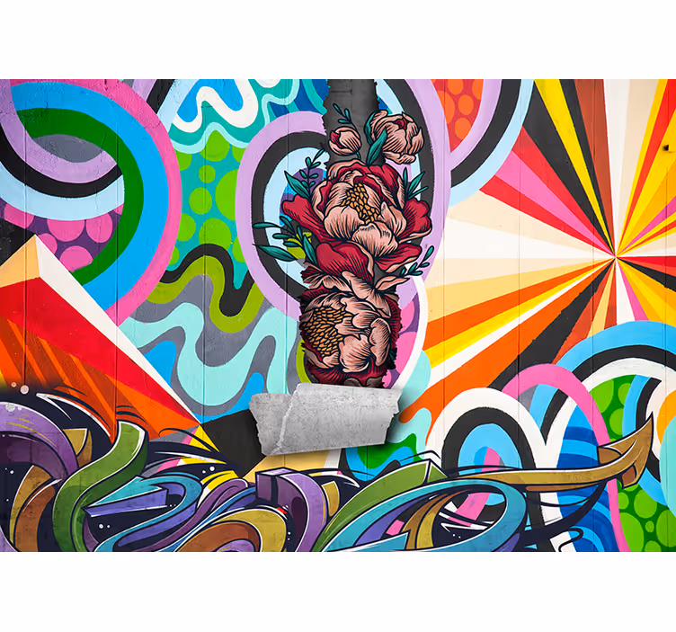 Graffiti Urban Art Wall Mural - TenStickers